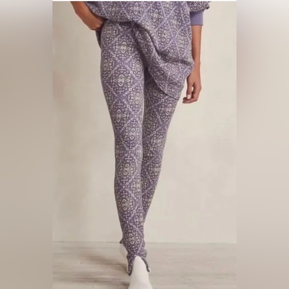 FREE PEOPLE EARLY NIGHT THERMAL LEGGINGS SMALL BNWT